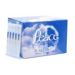 Acupuncture Needle Peace™ Classic Value-pak 1 Japanese Gauge 25 Mm Length Bulk Five - Behope