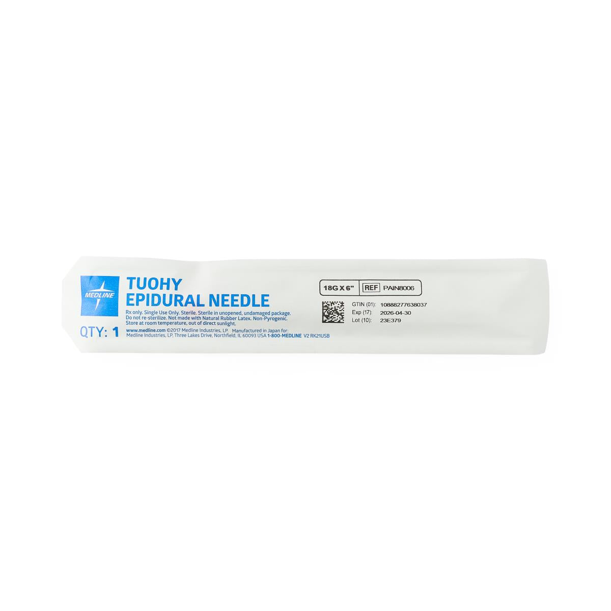 Medline Tuohy Epidural Needle