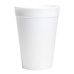 Insulated Drinking Cup WinCup® 32 oz. White Styrofoam Disposable - BeHope