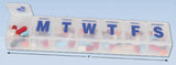 Pill Organizer 2X-Large 7 Day 1 Dose - BeHope