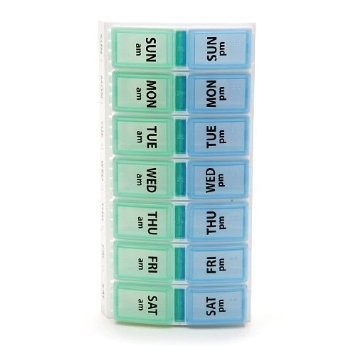 Pill Organizer 7 Day 2 Dose - BeHope