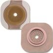 Ostomy Barrier New Image™ Flextend™ Trim to Fit, Extended Wear Adhesive Tape 102 mm Flange Yellow Code System Up to 3-1/2 Inch Opening - BeHope
