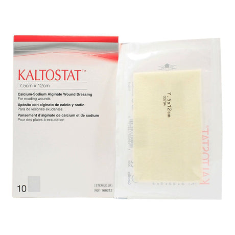 Alginate Dressing Kaltostat® 3 X 4-3/4 Inch Rectangle - BeHope