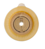 Ostomy Barrier Assura® Precut, Standard Wear Pectin Based Adhesive 50 mm Flange Red Code System Synthetic Resin 1-1/8 Inch Opening - BeHope