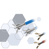 Biopsy Forceps Precisor® Exl™ Jarit 230 Cm Length Floor / Office Grade Coated Stainless Steel Sterile Three Ring Handle Straight Oval Cup Tips - Behope