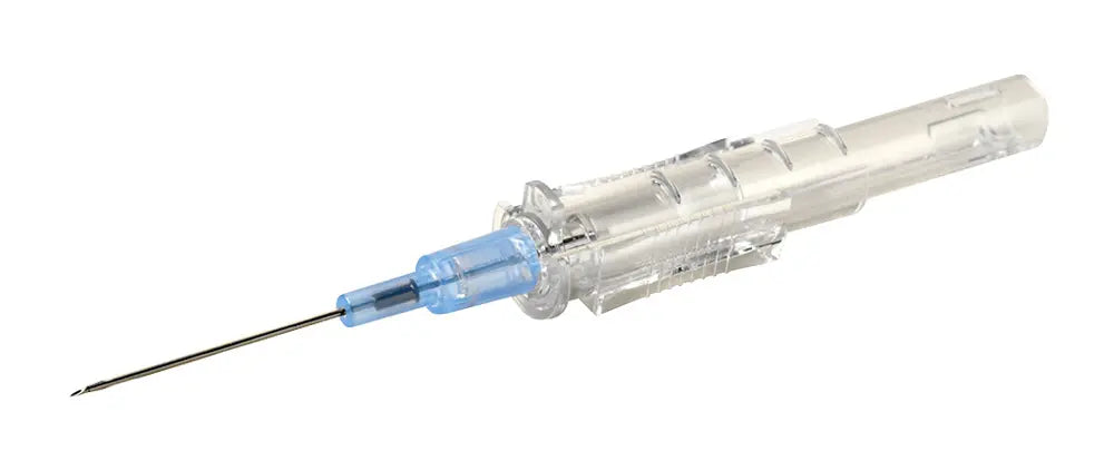 Peripheral IV Catheter Protectiv®-w FEP Polymer Winged Hub Non Blood Control Sliding Safety - BeHope