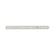 Ruler Stainless Steel 1/2 X 6 Inch - BeHope