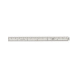 Ruler Stainless Steel 1/2 X 6 Inch - BeHope
