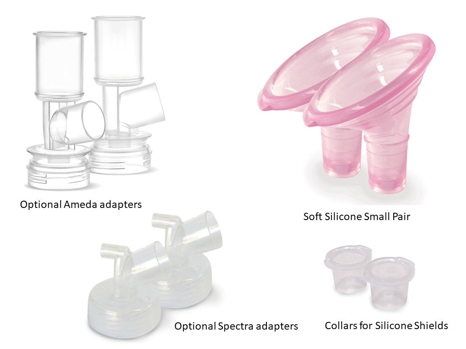 Breast Shield Pumpin'pal Silicone Reusable for Better Milk Flow - BeHope