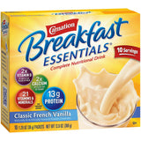 Oral Supplement Carnation Breakfast Essentials® French Vanilla Flavor Powder 1.26 oz. Individual Packet - BeHope