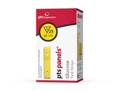 General Chemistry Reagent PTS Panels® Glucose CLIA Waived For Cardiochek PA Analyzer 25 Tests - BeHope