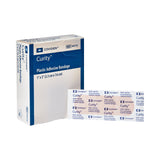 Adhesive Strip Curity™ Plastic Tan 1 X 3 Inch Sterile - BeHope