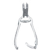 Nail Nipper McKesson Concave Jaw 4-1/2 Inch Length Chrome Covered Stainless Steel - BeHope