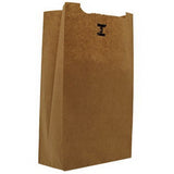 Grocery Bag Duro® Brown Kraft Recycled Paper #3 - BeHope