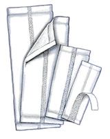 Incontinence Liner Wings™ 6-1/2 X 17 Inch Moderate Absorbency Polymer Core One Size Fits Most - BeHope