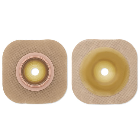 Ostomy Barrier New Image™ FormaFlex Moldable, Extended Wear Adhesive Tape Borders 44 mm Flange Green Code System Up to 1-1/4 Inch Opening - BeHope
