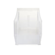 Storage Bin AkroBins® Clear Plastic 4 X 4-1/8 X 10-7/8 Inch - BeHope