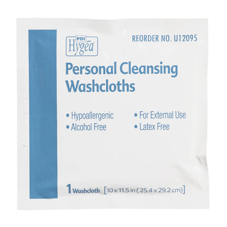 Skin Cleansing Towelette Hygea® Individual Packet Scented 400 Count - BeHope