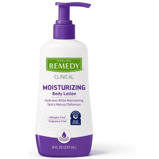 Medline Remedy Clinical Skin Cream Moisturizer Fragrance-Free 8oz 1Ct