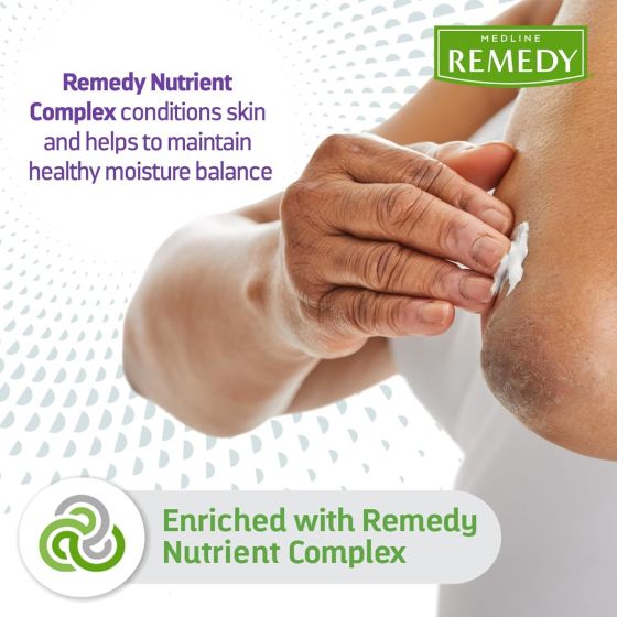 Medline Remedy Clinical Skin Cream Moisturizer Fragrance-Free 8oz 1Ct