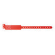 Identification Wristband Sentry® SuperBand® Alert Band Permanent Snap Allergy Alert - BeHope
