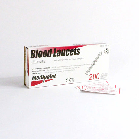 Blade Style Lancet MediPoint Finger - BeHope