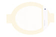 Transparent Film Dressing 3M™ Tegaderm™ HP 4 X 4-1/2 Inch Frame Style Delivery Oval Sterile - BeHope