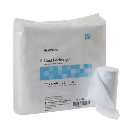 Cast Padding Undercast McKesson 6 Inch X 4 Yard Polyester NonSterile - BeHope