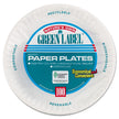 Plate AJM Packaging Corporation White Single Use Paper 9 Inch Diameter - BeHope