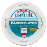 Plate AJM Packaging Corporation White Single Use Paper 9 Inch Diameter - BeHope