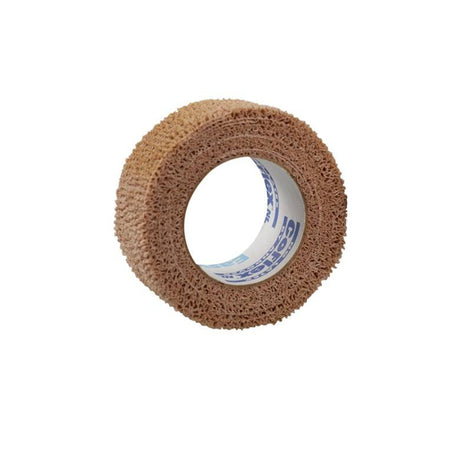 Cohesive Bandage CoFlex® 1 Inch X 5 Yard Self-Adherent Closure Tan NonSterile 14 lbs. Tensile Strength - BeHope