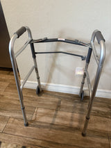 Medline Guardian 2-Button Folding Walker with 5" Wheels MDS86410W54H | eBay