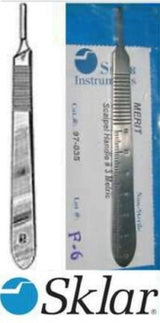 Scalpel Handle Merit™ Durable Stainless Steel Lightweight Design - BeHope