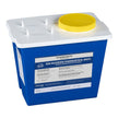 Pharmaceutical Waste Container Bemis™ Sentinel Blue Base 9 H X 11-5/8 L X 7-3/4 W Inch Vertical Entry 2 Gallon - BeHope