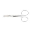 Stitch Scissors Miltex® Spencer 3-1/2 Inch Length OR / Surgical Grade German Stainless Steel NonSterile Finger Ring Handle Straight Blunt Tip / Blunt Tip - BeHope