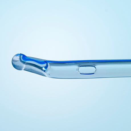 Self-cath Male Coud Olive Catheter With Guide Stripe Catheter - Box Of 30, Default Title