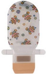 Colostomy Pouch Assura® ColoKids™ Two-Piece System 6-1/2 Inch Length Drainable - BeHope