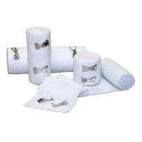 Elastic Bandage Economy 6 Inch X 5 Yard Clip Detached Closure Tan NonSterile Standard Compression - BeHope