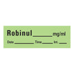 Drug Label Timemed Anesthesia Label Tape Robinul_mg/mL Date_Time_Int_ Green 1/2 X 1-1/2 Inch - BeHope