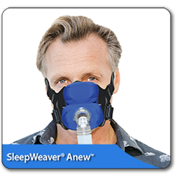 Sleepweaver Anew Full Face CPAP Mask Kit for Comfortable Sleep - BeHope