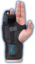 Boxer Fracture Brace Med Spec® Aluminum / Felt Left Hand Black Medium - BeHope