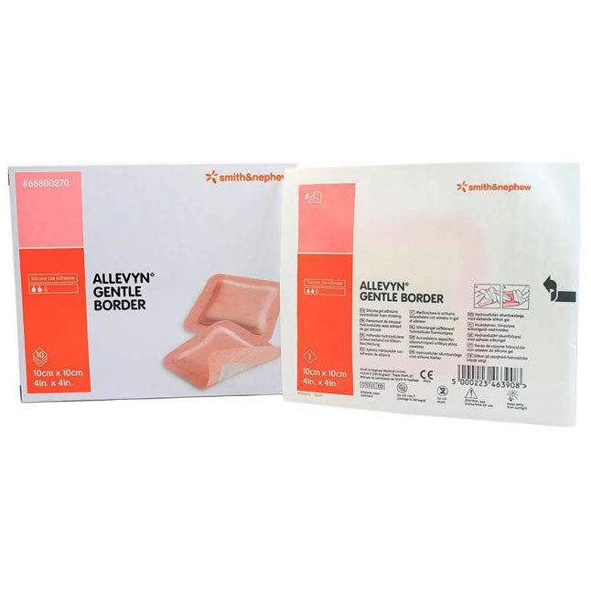 Allevyn Gentle Border Dressing - Box Of 10