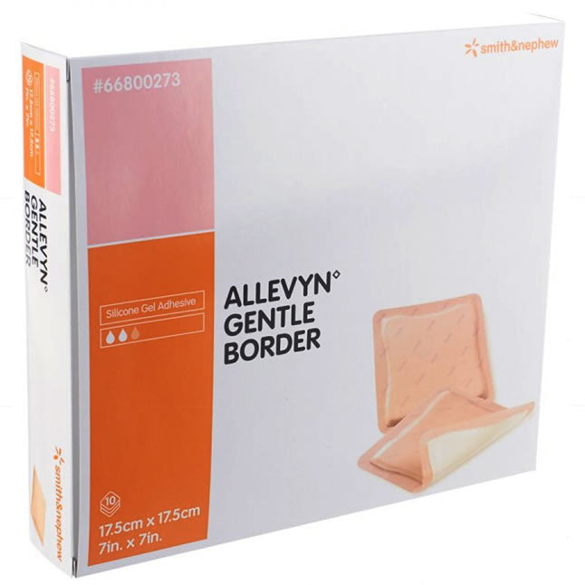 Allevyn Gentle Border Dressing - Box Of 10