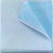 Stretcher Sheet Tidi® Everyday Flat 40 X 48 Inch Blue Tissue / Poly Disposable - BeHope