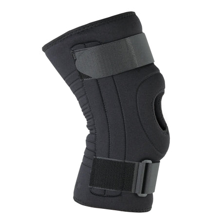 Knee Support with Stabilized Patella Ossur® FormFit® Large D-Ring / Hook and Loop Strap Closure 14-1/2 to 16 Inch Knee Circumference Left or Right Knee - BeHope