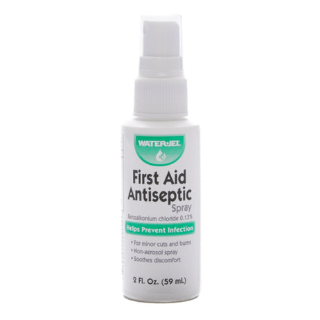 Antiseptic BZK (Benzalkonium Chloride) Water Jel® Topical Liquid 2 oz. Spray Bottle - BeHope