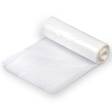Trash Bag Colonial Bag 10 gal. Clear LLDPE 0.60 mil 23 X 24 Inch X-Seal Bottom Coreless Roll - BeHope