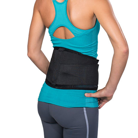 Back Support ComfortForm™ Large Hook and Loop Closure 34 to 38 Inch Waist Circumference Adult - BeHope