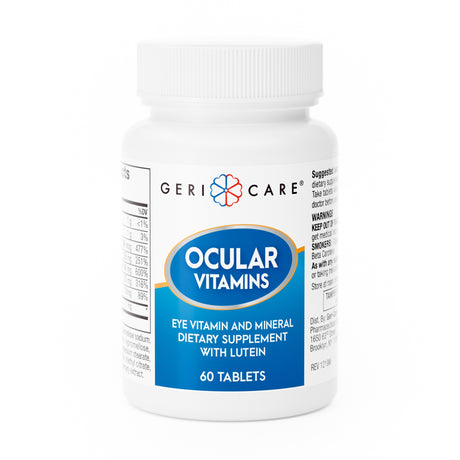 Eye Vitamin Supplement Geri-Care® Vitamin A / Ascorbic Acid / Vitamin E 14,320 IU - 226 mg - 200 IU Strength Tablet 60 per Bottle - BeHope