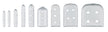 Instrument Tip Guard Tip-It™ 7/64 X 3/4 Inch, Size 3, Vented, Clear - BeHope